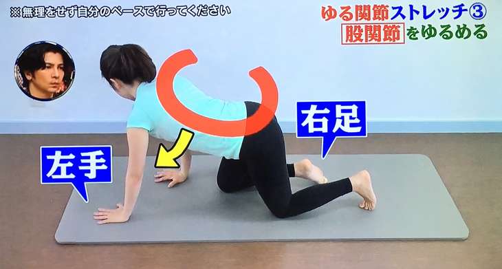 ゆる関節ストレッチ