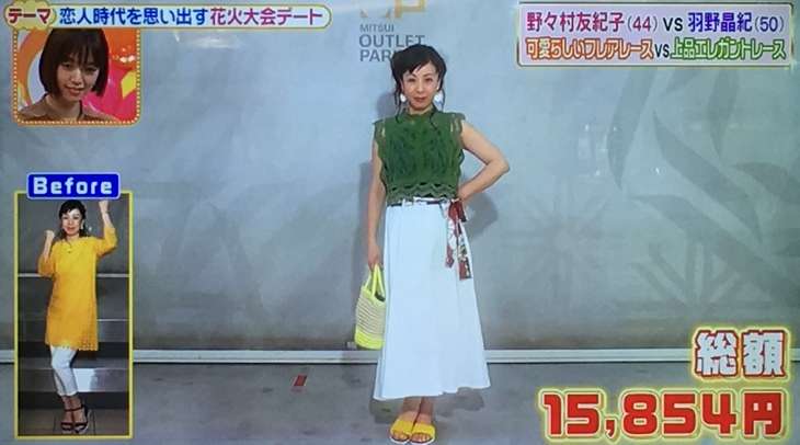 羽野晶紀さん&MAEKENさんチームのコーデ
