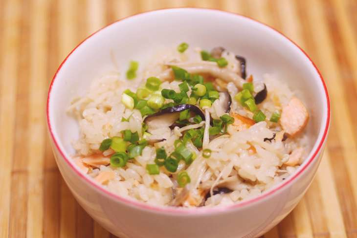 きのこの炊き込みご飯