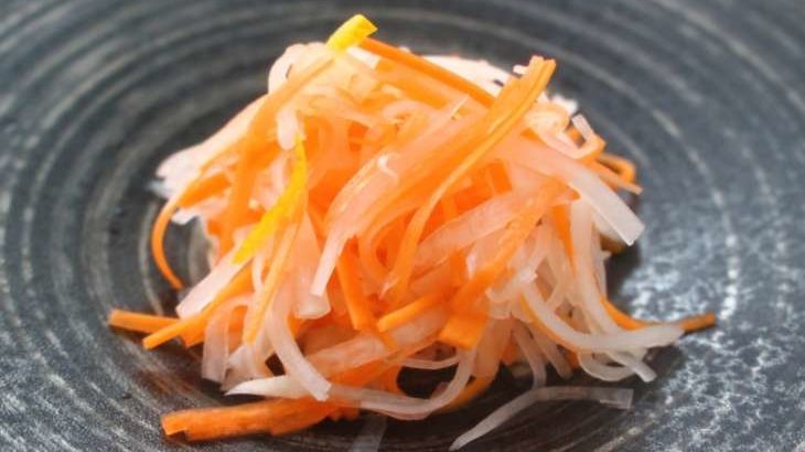 あさイチ にんじんと柑橘の和えもののレシピ 荻野シェフの絶品料理 4月