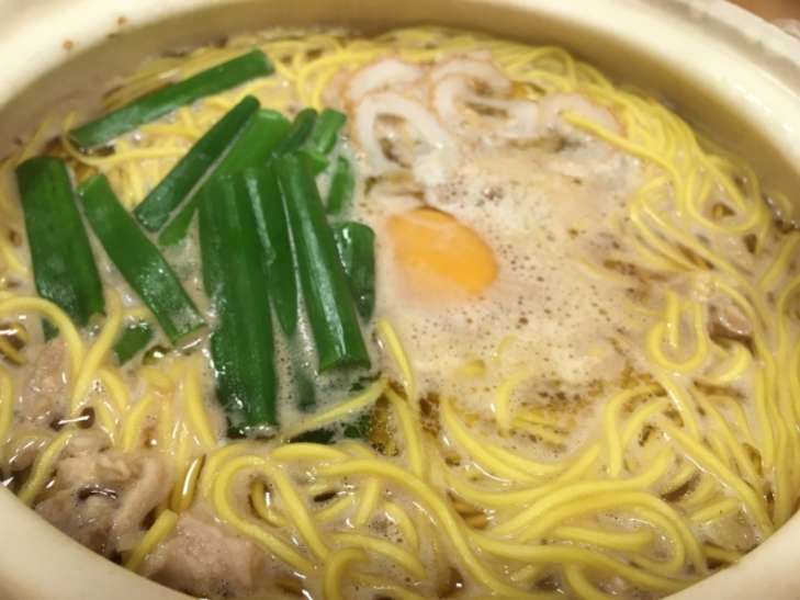 ケンミンショー鍋焼きラーメン