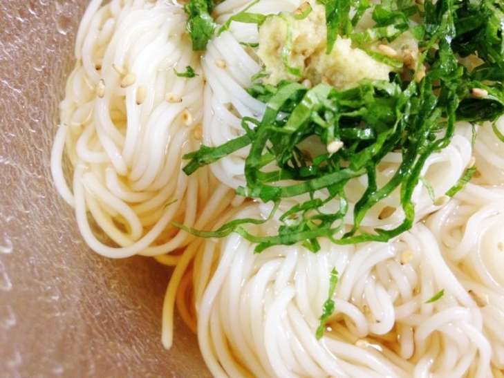 ノンストップレモンレタスそうめん