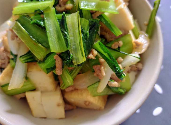 ノンストップ カブと厚揚げのコクうま炒めの作り方 坂本昌行さんのレシピ 10月9日