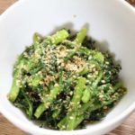 【あさイチ】菜の花のメープルごまあえのレシピ。メープルシロップで簡単＆ヘルシー！みんなゴハンだよ（3月31日）