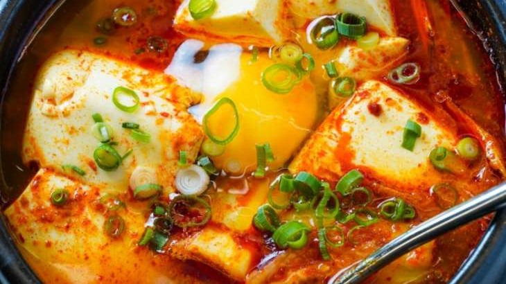 【男子ごはん】スンドゥブのレシピ。なめらか豆腐のピリ辛スープ！ガッツリ食べられる韓国定食（12月10日）