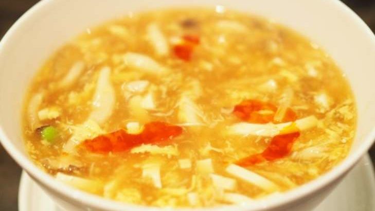 【ヒルナンデス】サンラータン風スープのレシピ。万能ポン酢ダレで簡単！松山絵美さんの節約9分料理（4月26日）