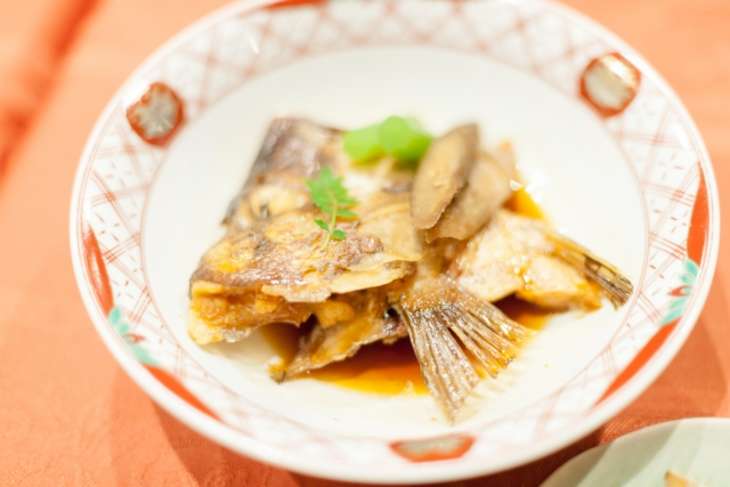 あさいち鯛の煮付け