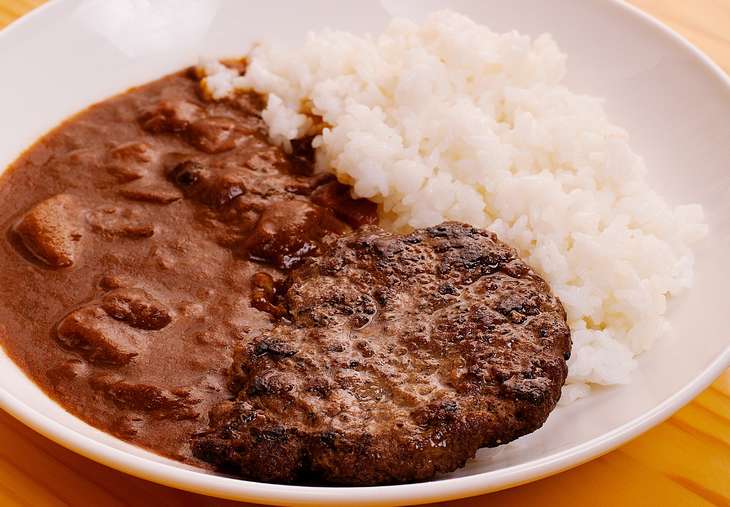 ほんまでっかハンバーグカレー