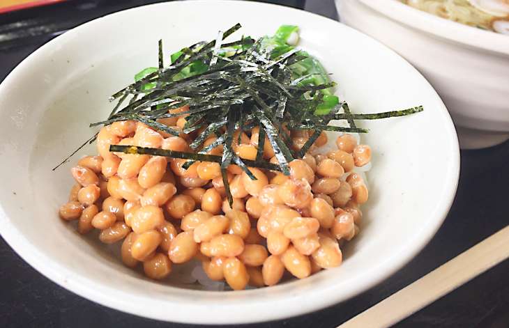 ラヴィット納豆うどん飯のレシピ見取り図