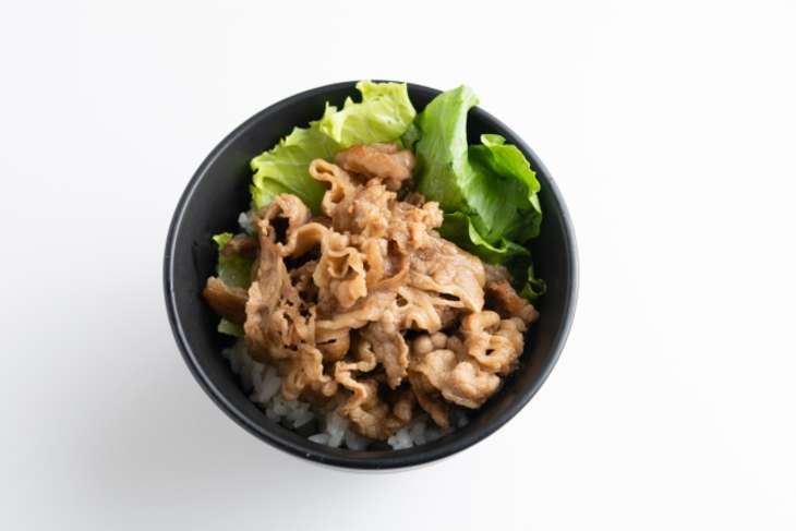 ノンストップ焼き肉ご飯のレタス包み