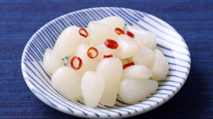【あさイチ】らっきょうの甘酢漬けのレシピ。堀江家の伝統の味！みんなグリーンだよ（6月9日）