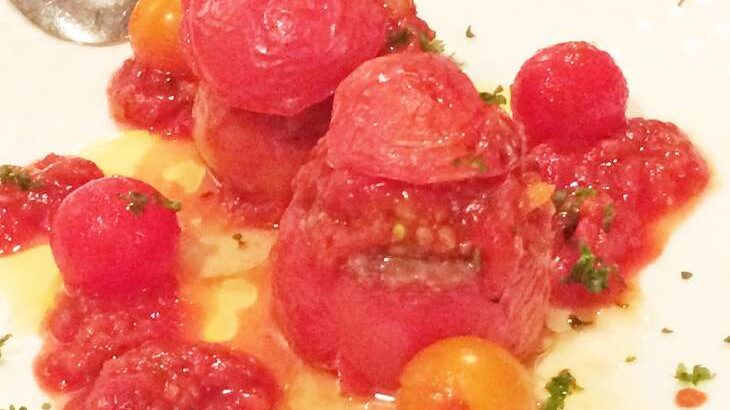 【ヒルナンデス】トマトと鮭のファルシーのレシピ。家政婦マコさんのトマト料理（9月8日）
