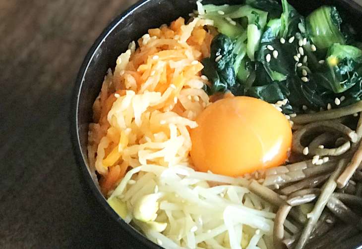 ヒルナンデスいかさしビビンバ丼