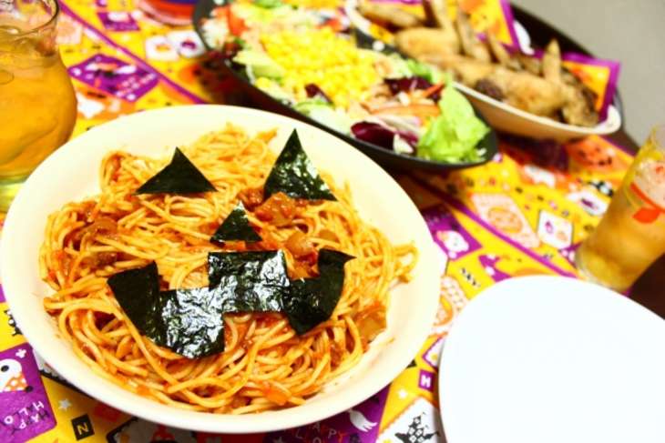 土曜はなにするミイラパスタ