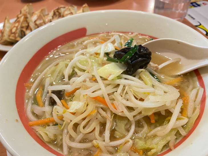幸楽苑のたんめん