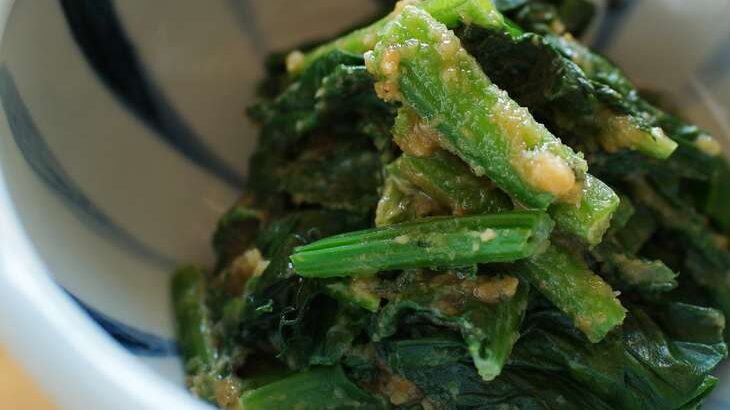 【あさイチ】小松菜の明太子炒めのレシピ。みんなゴハンだよ（4月5日）