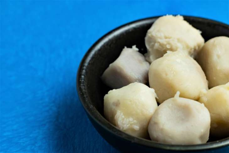 ノンストップサトイモとシシャモの煮物
