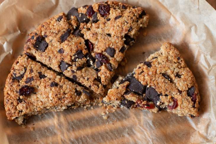 ノンストップホットケーキミックスで簡単チョコスコーン