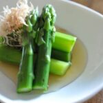【ノンストップ】グリーンアスパラの浅漬けのレシピ。笠原将弘シェフの本格和食（4月21日）
