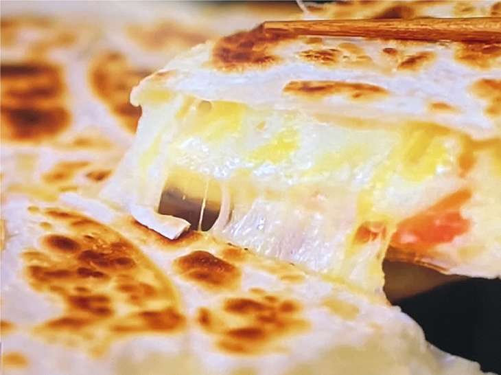 ヒルナンデスポテトチーズ餃子