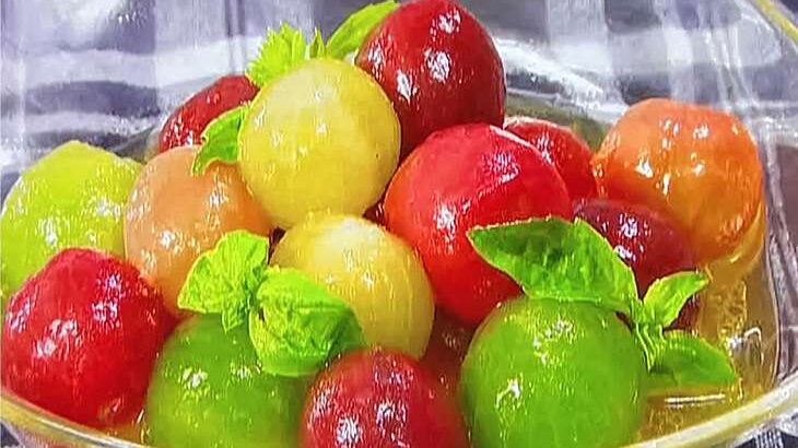 【モニタリング】トマトマリネのレシピ。平野レミさんの料理に水谷隼さんが挑戦！（6月2日）