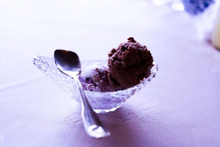 あさいち冷凍ブルーベリーアイスクリーム