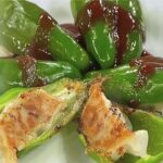 【あさイチ】冷凍餃子でピーマンの肉詰めないのレシピ。タケムラダイさんの冷凍食品アレンジ術（8月24日）