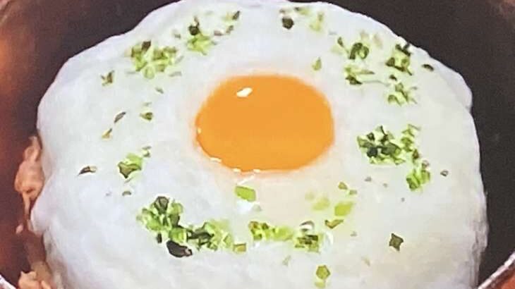 ジョブチューン 肉ときのこの変わり釜玉うどんのレシピ 坂本シェフの冷凍