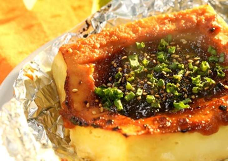 土曜はなにするくりぬき豆腐