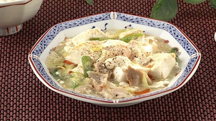 【DAIGOも台所】長ネギと豚バラの塩麻婆豆腐のレシピ。山本ゆりさんの簡単料理（12月2日）