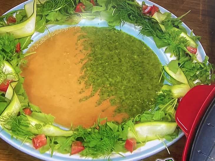 男子ごはんリースサラダ