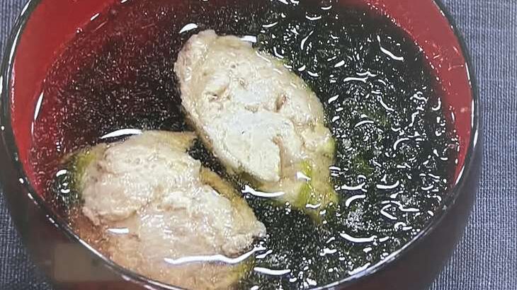 【あさイチ】つみれとあおさのお吸い物のレシピ。長崎五島列島の郷土料理。みんなゴハンだよ（12月8日）