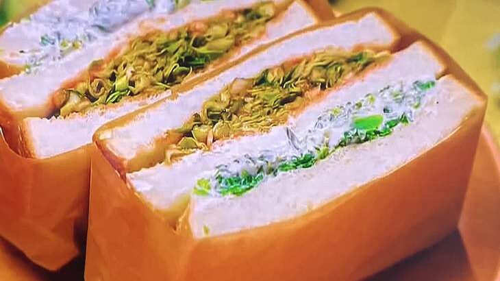 【ヒルナンデス】春野菜サンドのレシピ。キスマイ横尾渉さんの時短9分料理（3月8日）