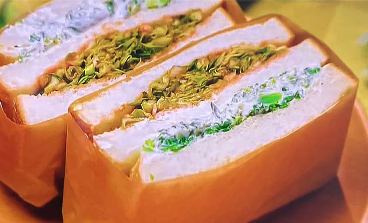 ヒルナンデス春野菜サンド
