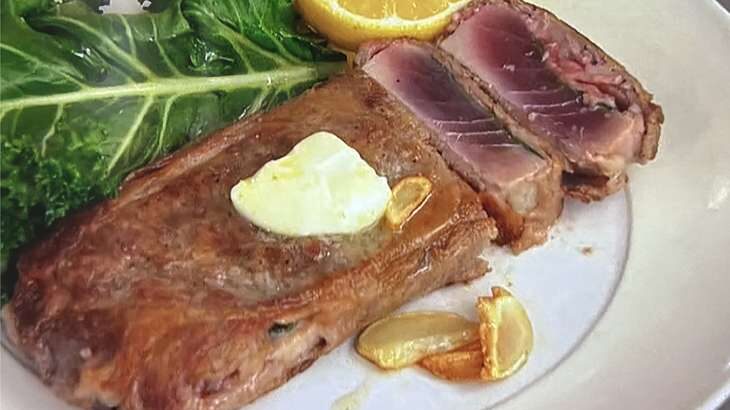 【男子ごはん】牛肉とマグロのサルティンボッカ風のレシピ。15周年リクエスト料理ＳＰ（4月2日）