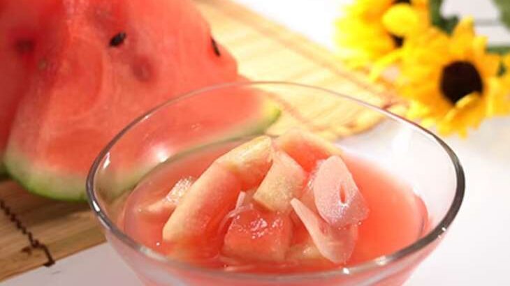 【あさイチ】すいかの水キムチのレシピ。夏のおすすめ発酵食品！ツイQ楽ワザ（6月27日）