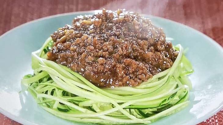 【相葉マナブ】きゅうりのジャージャー麺のレシピ。東京三鷹のキュウリで旬の産地ご飯（6月4日）