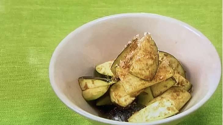 【男子ごはん】水ナスのおかかまぶしのレシピ。夏野菜なすで絶品料理（6月25日）