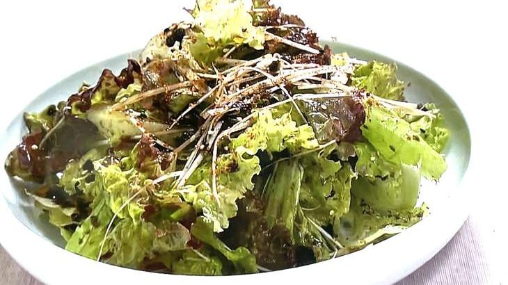 【あさイチ】のりの万能だれで韓国風サラダのレシピ。夏バテ予防食材ＳＰ！ツイQ楽ワザ（7月25日）