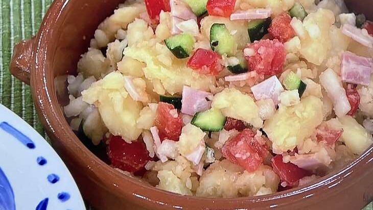 【あさイチ】スペイン風ポテサラのレシピ。ヤミーさんの絶品ポテトサラダ。みんなゴハンだよ（8月2日）