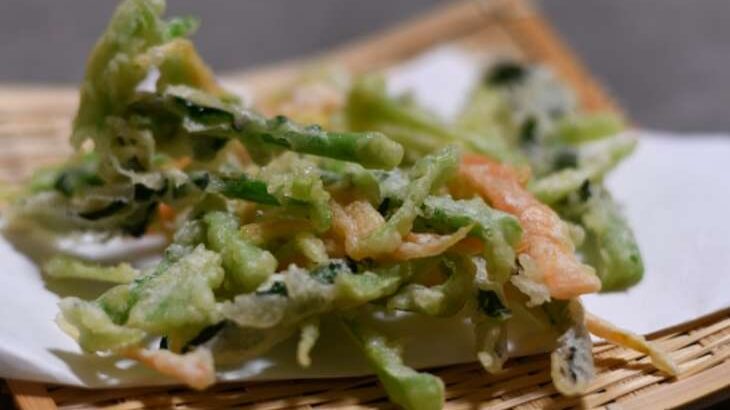 【あさイチ】ブロッコリーの洋風かき揚げのレシピ。常識破りのシン天ぷら！ツイQ楽ワザ（3月12日）
