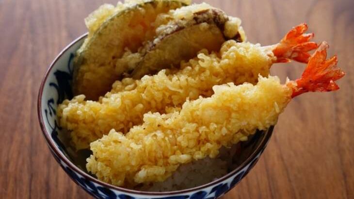 【あさイチ】焼き天ぷらのサクサク天丼のレシピ。日本料理の巨匠・野崎シェフのシン天ぷら！（3月12日）