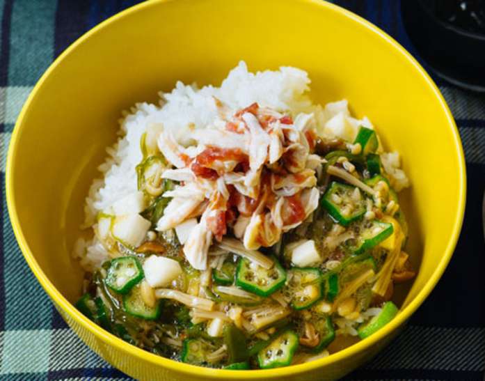 ネバネバ元気丼