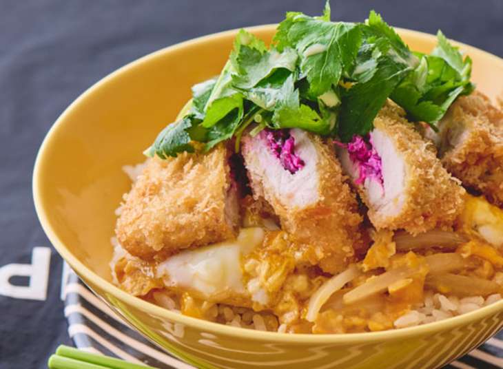 閉じないカツ丼