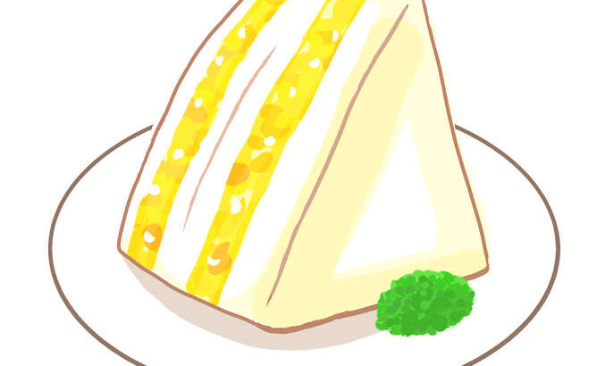 さらに乗ったたまごサンド