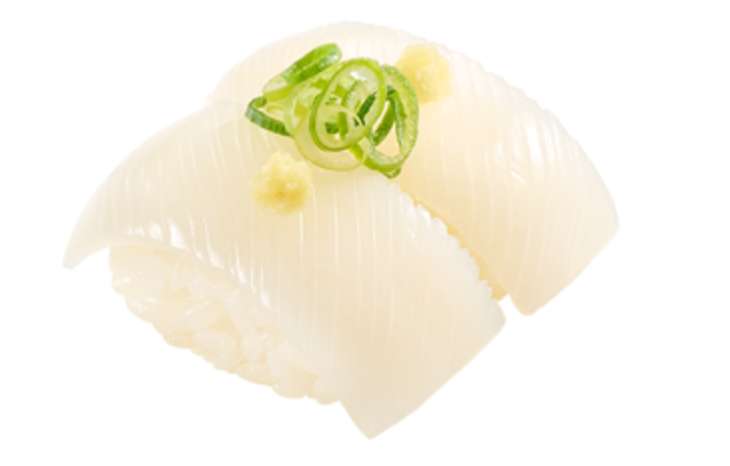 店内仕込みの剣先いか