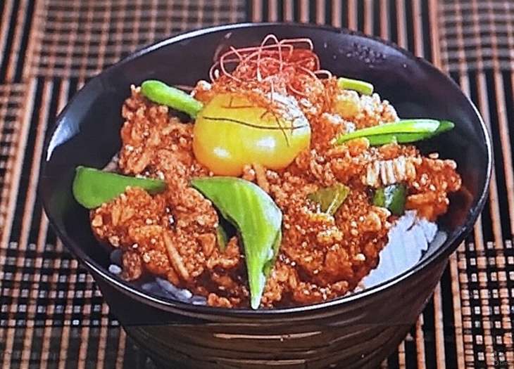 韓国風そぼろ丼