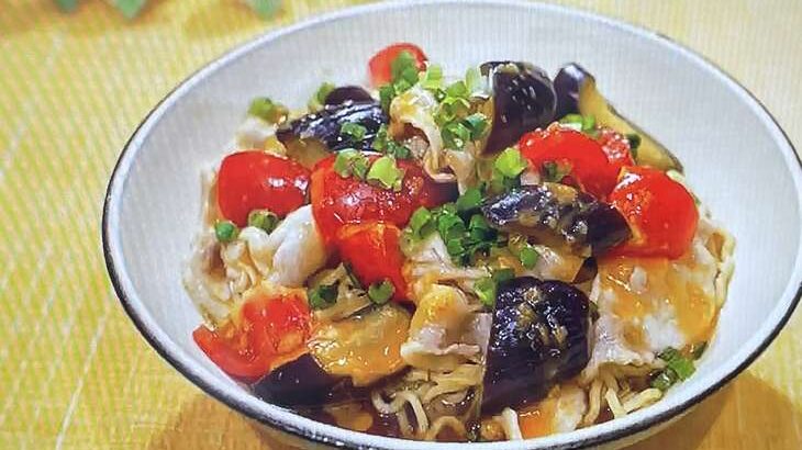 ドレッシング冷しゃぶラーメン