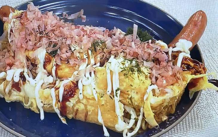 ワンパン!チーズ焼きそばソーセージロール