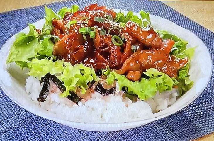 名物スタミナ豚丼